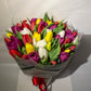 Kytice barevných Tulipánů